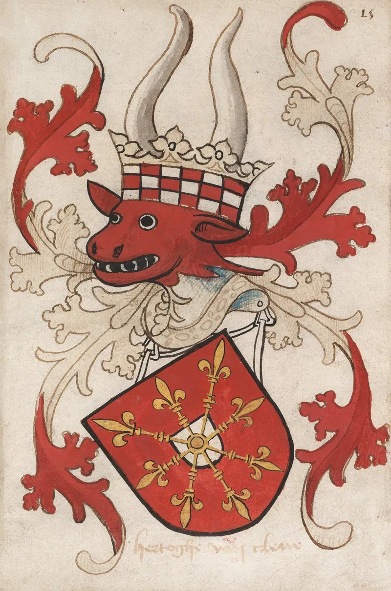 Duke Of Cleves Wall Art by Herald of Nassau-Vianden - High-Resolution Digital Print