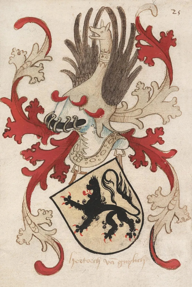 Duke Of Julich Wall Art by Herald of Nassau-Vianden - High-Resolution Digital Print