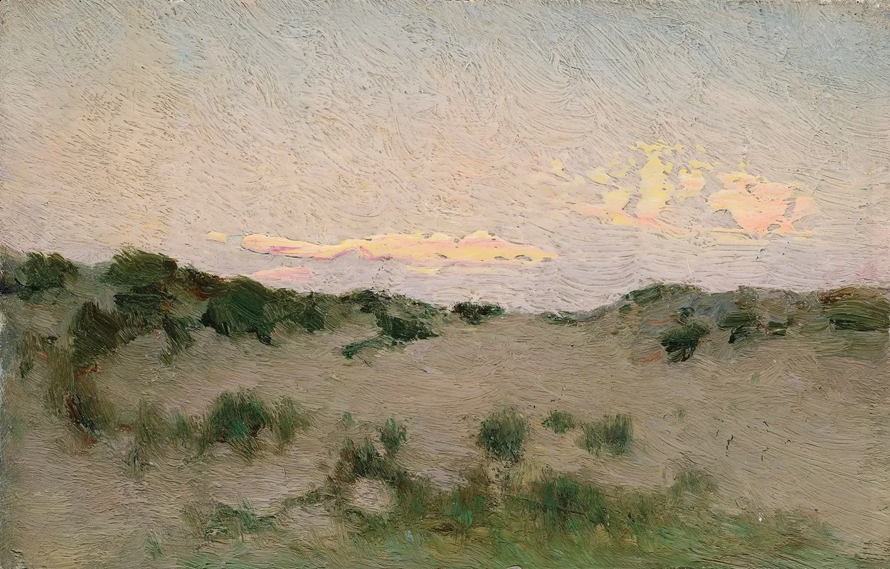 Dunes Au Crepuscule