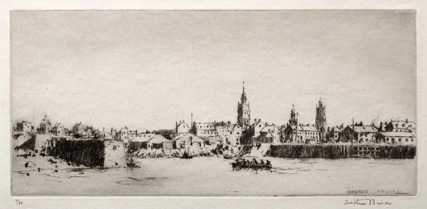 Dunkerque 2 Wall Art by Arthur John Trevor Briscoe - High-Resolution Digital Print