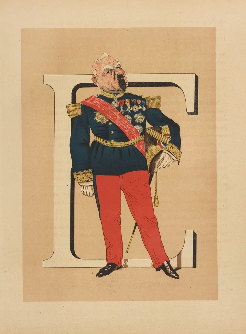 E Etat Major General Wall Art by Henri de Sta - High-Resolution Digital Print
