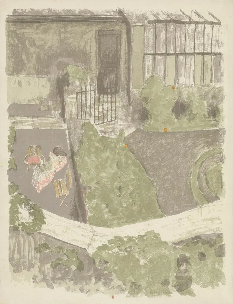 E Jardin Devant Latelier