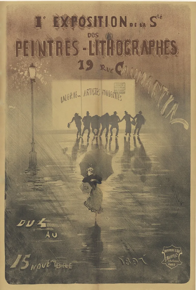 E Premiere Exposition De La Societe Des Peintres Lithographes