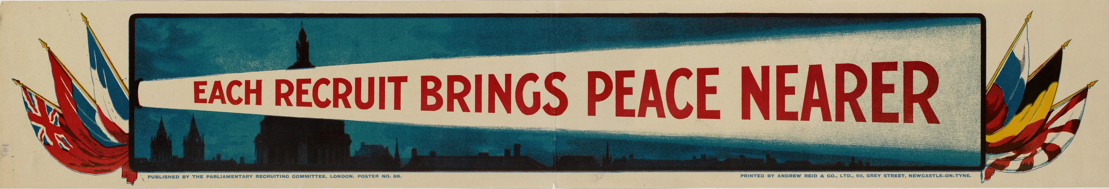 Each Recruit Brings Peace Nearer