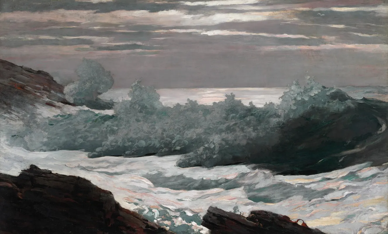 Early Morning After A Storm At Sea Wall Art by Winslow Homer - High-Resolution Digital Print
