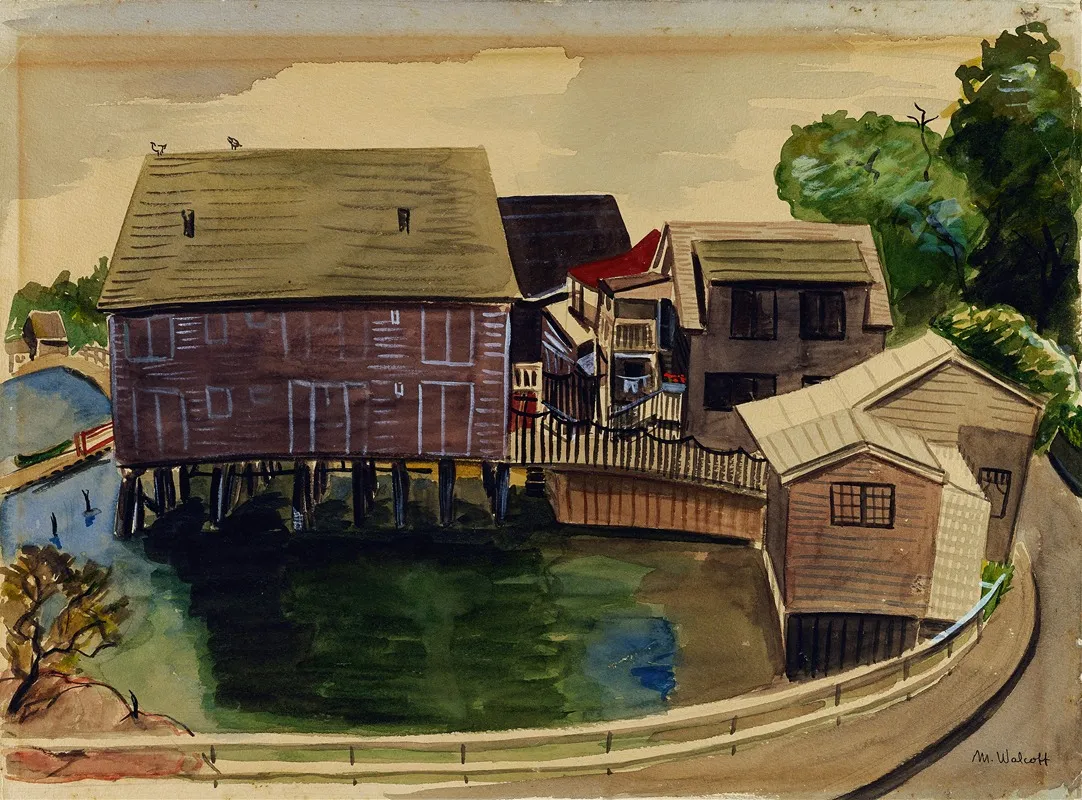 East Gloucester 1 Wall Art by Muriel Walcoff - High-Resolution Digital Print
