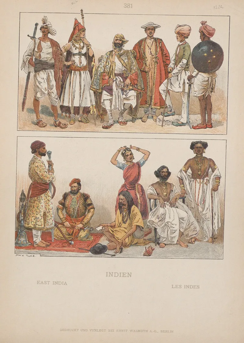 East India Wall Art by Adolf Rosenberg - High-Resolution Digital Print