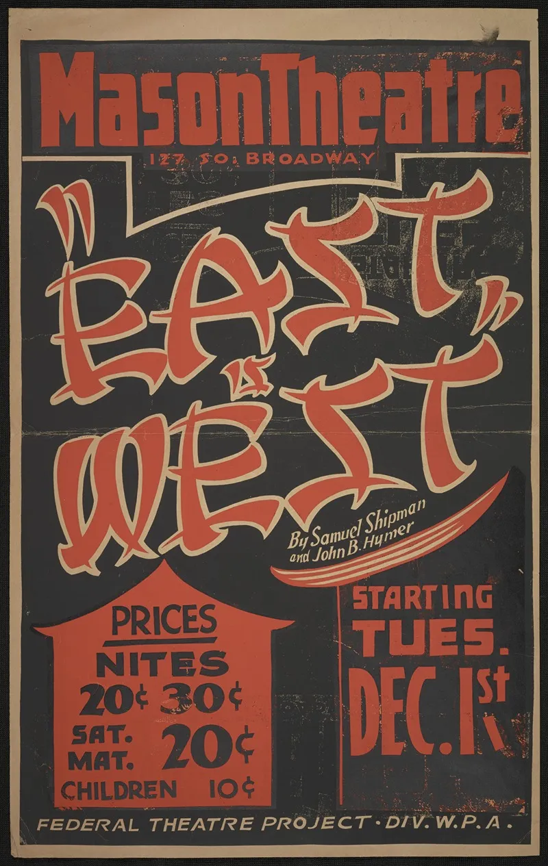 East Is West Wall Art by Anonymous - High-Resolution Digital Print
