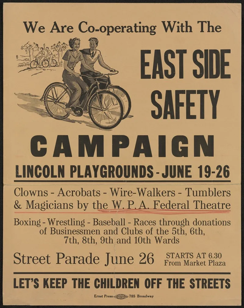 East Side Safety Wall Art by Anonymous - High-Resolution Digital Print