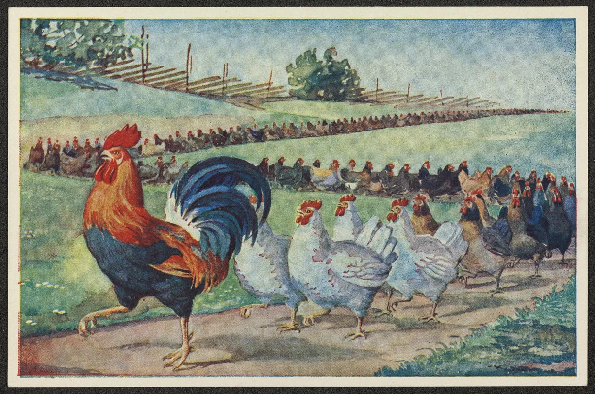 Easter Card 14 Wall Art by Karl Dahl - High-Resolution Digital Print