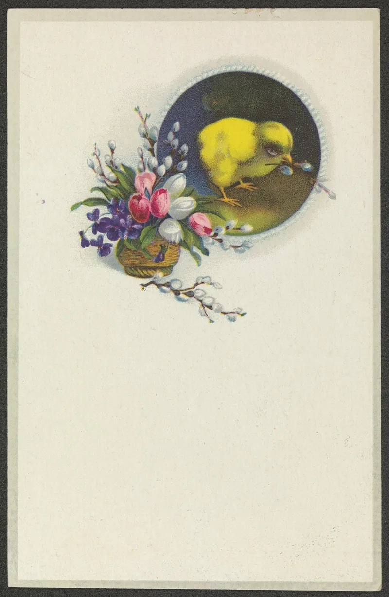 Easter Card 27 Wall Art by Hermann Wolff - High-Resolution Digital Print