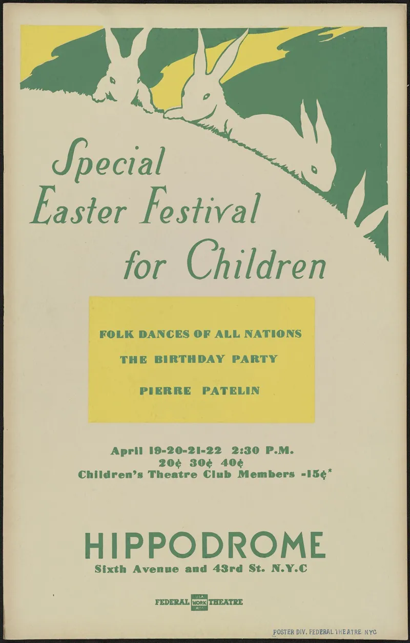 Easter Festival Wall Art by Anonymous - High-Resolution Digital Print