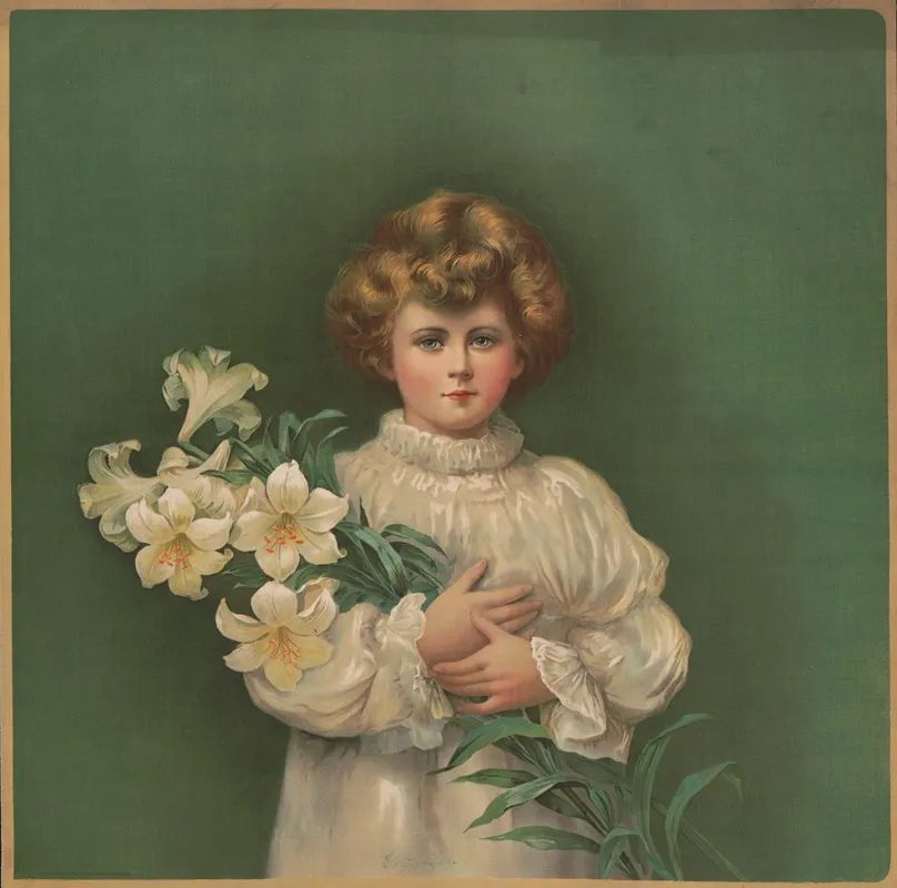 Easter Lillies Wall Art by Campbell, Metzger &amp; Jacobson - High-Resolution Digital Print