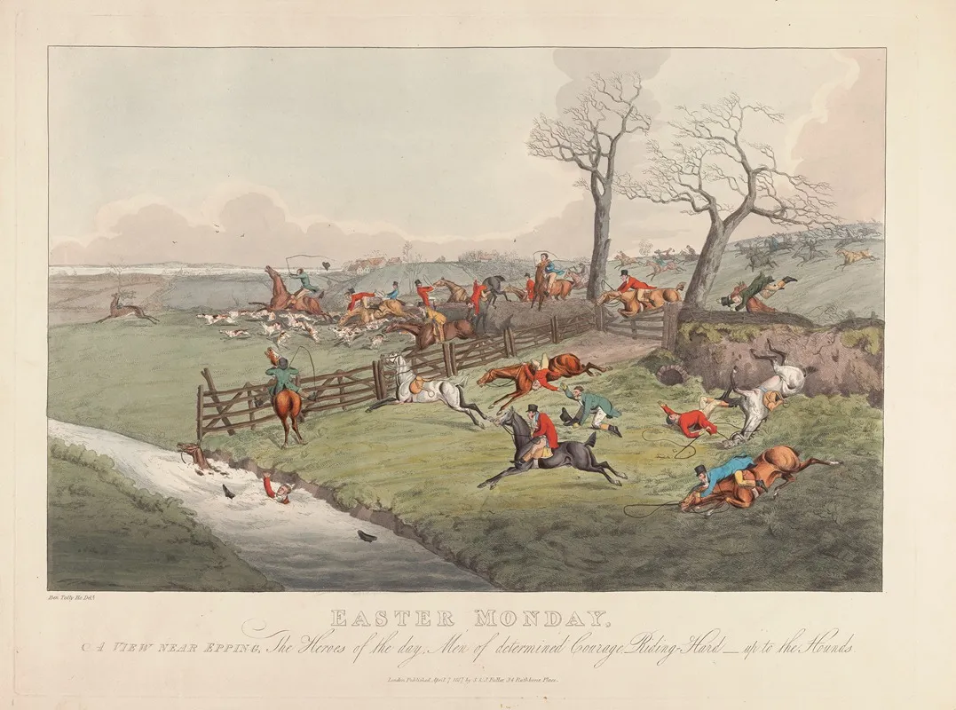 Easter Monday Stag Hunting A View Near Epping
