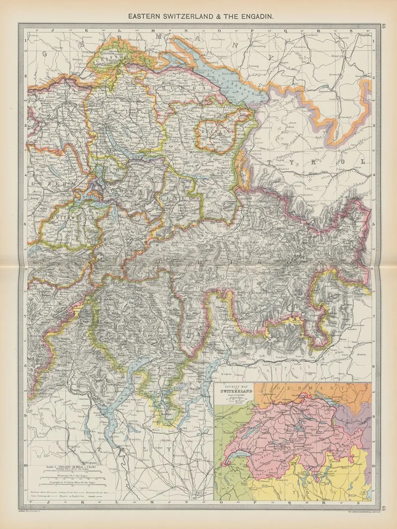 Eastern Switzerland And The Engadin