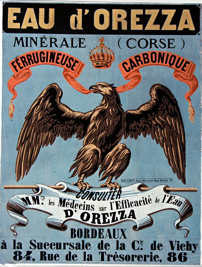 Eau Dorezza Corse Minerale Ferrugineuse Carbonique