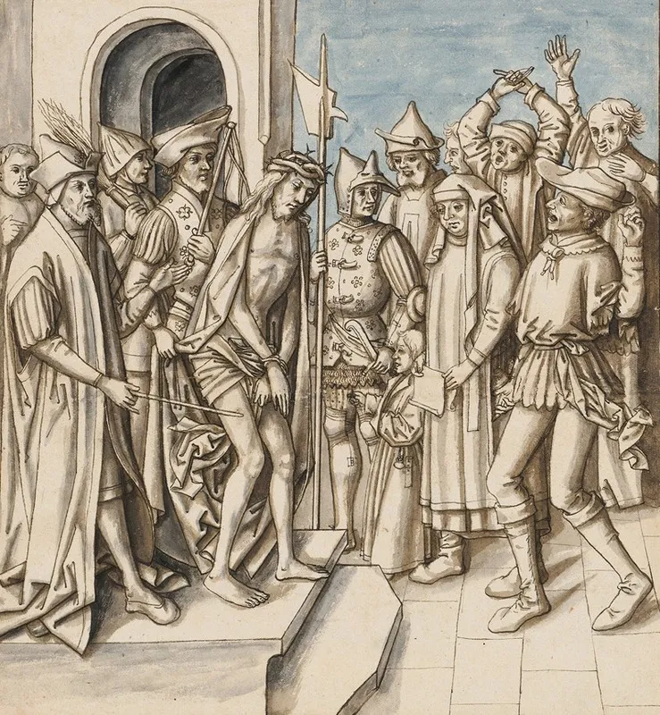 Ecce Homo 13 Wall Art by Circle Of Hans Holbein The Elder - High-Resolution Digital Print