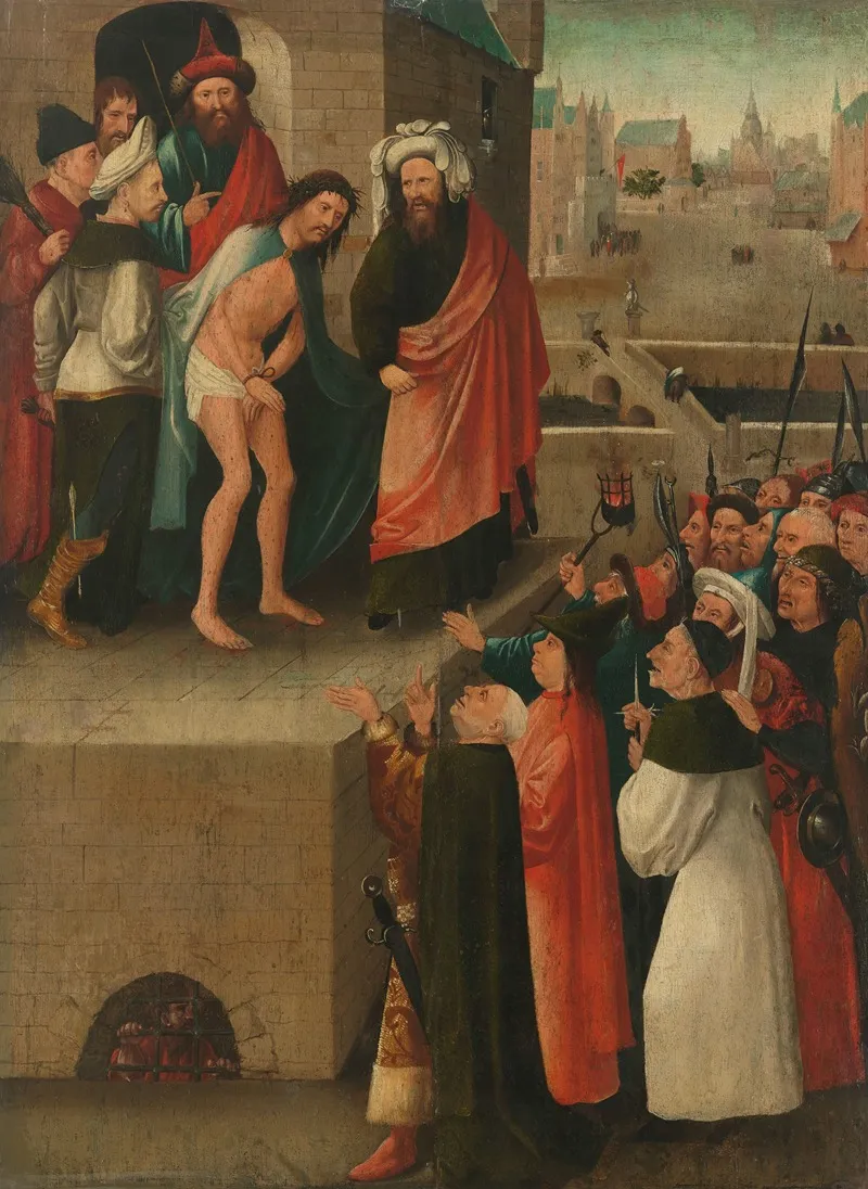 Ecce Homo 45 Wall Art by After Hieronymus Bosch - High-Resolution Digital Print