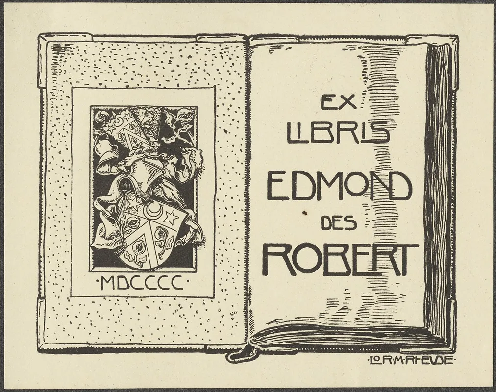 Edmond Des Robert 2 Wall Art by Lorenz Max Rheude - High-Resolution Digital Print