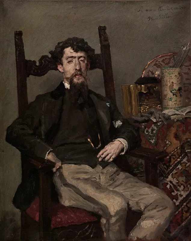 Edouardo Zamacois Y Zabala Wall Art by Charles-Henri Pille - High-Resolution Digital Print