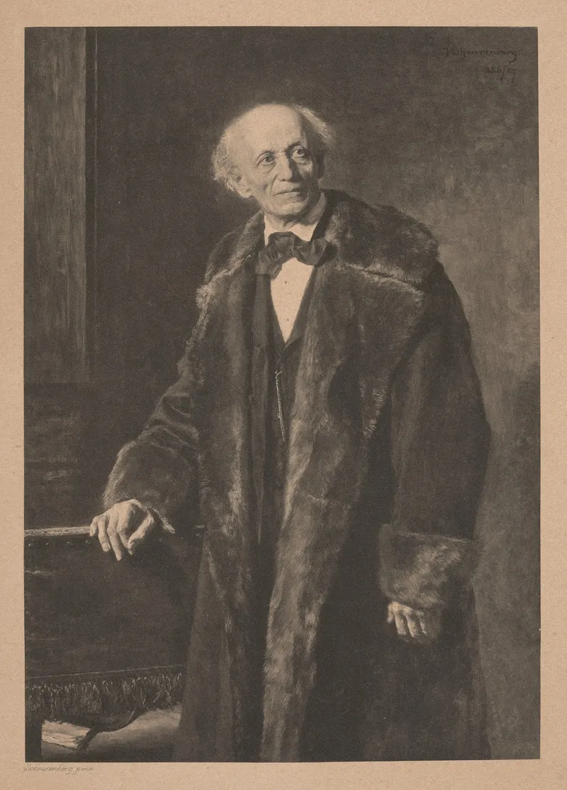 Eduard Zeller Wall Art by Josef Scheurenberg - High-Resolution Digital Print