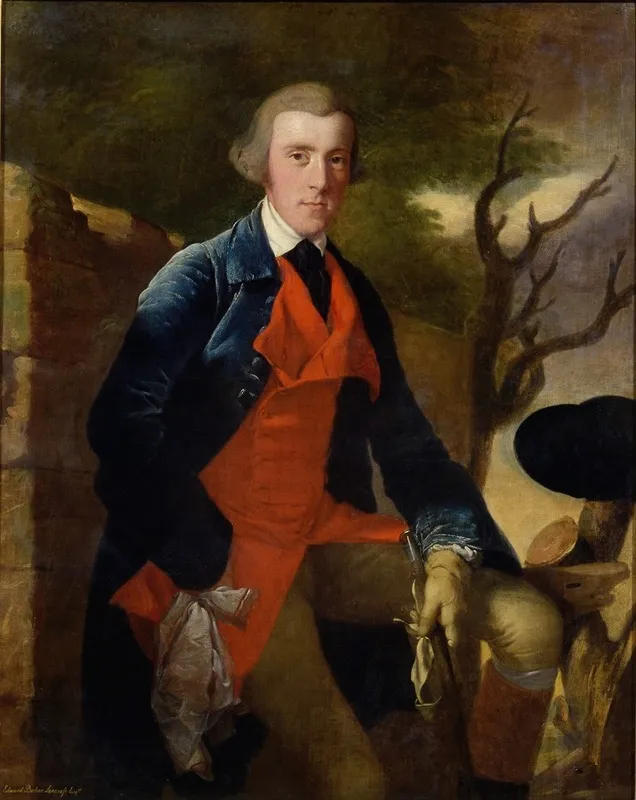 Edward Becher Leacroft Of Wirksworth Wall Art by Joseph Wright of Derby - High-Resolution Digital Print