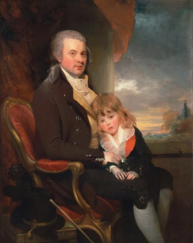 Edward George Lind And His Son Montague