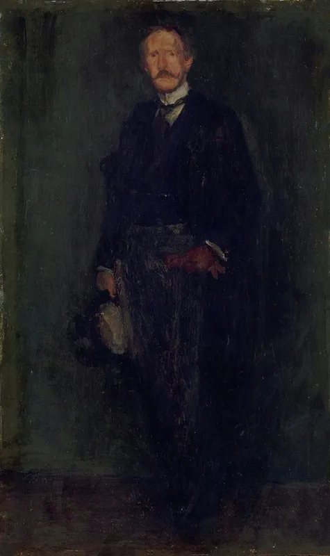 Edward Guthrie Kennedy 2 Wall Art by James Abbott McNeill Whistler - High-Resolution Digital Print