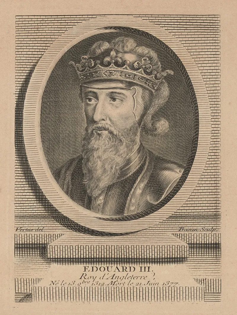 Edward Iii King Of England Born 13 November 1312 Died 21 June 1377