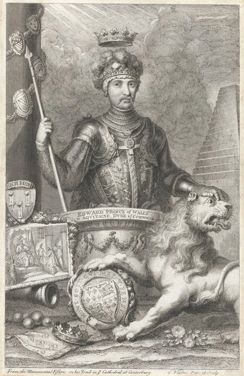 Edward Prince Of Wales And Aquitaine Duke Of Cornwall