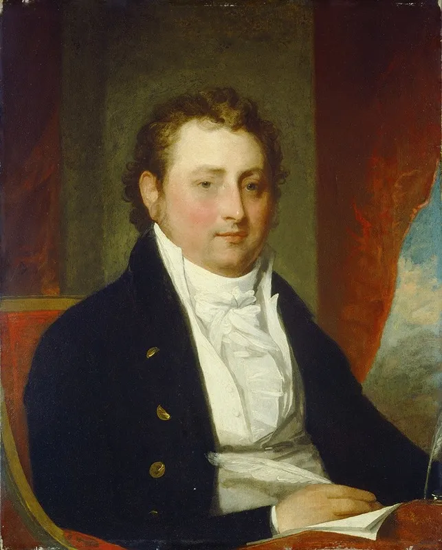 Edward Stow Wall Art by Gilbert Stuart - High-Resolution Digital Print