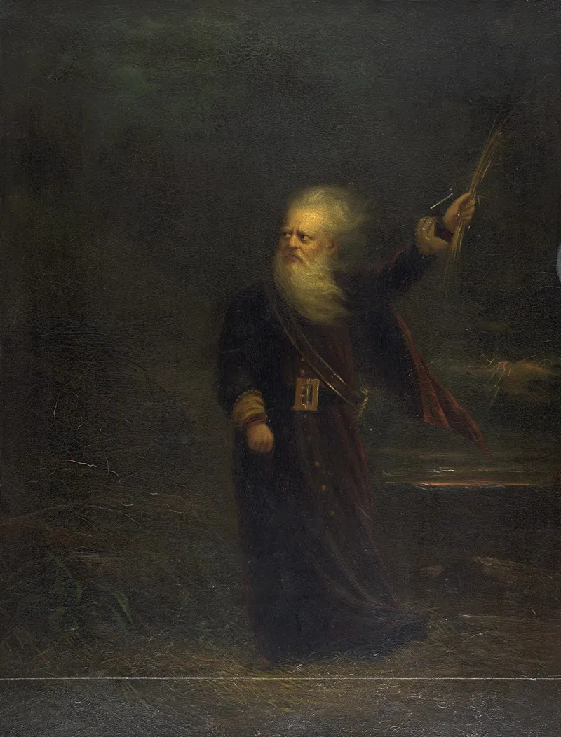 Edwin Forrest As King Lear Wall Art by Gabriel Harrison - High-Resolution Digital Print