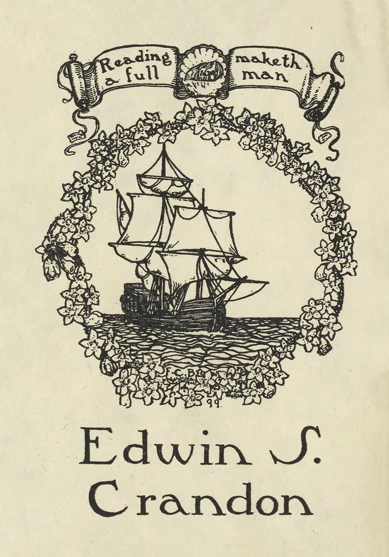Edwin S Crandon Wall Art by Frank Chouteau Brown - High-Resolution Digital Print