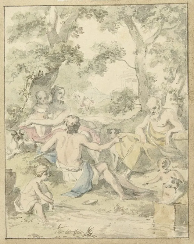Een Gelukkige Arcadische Familie