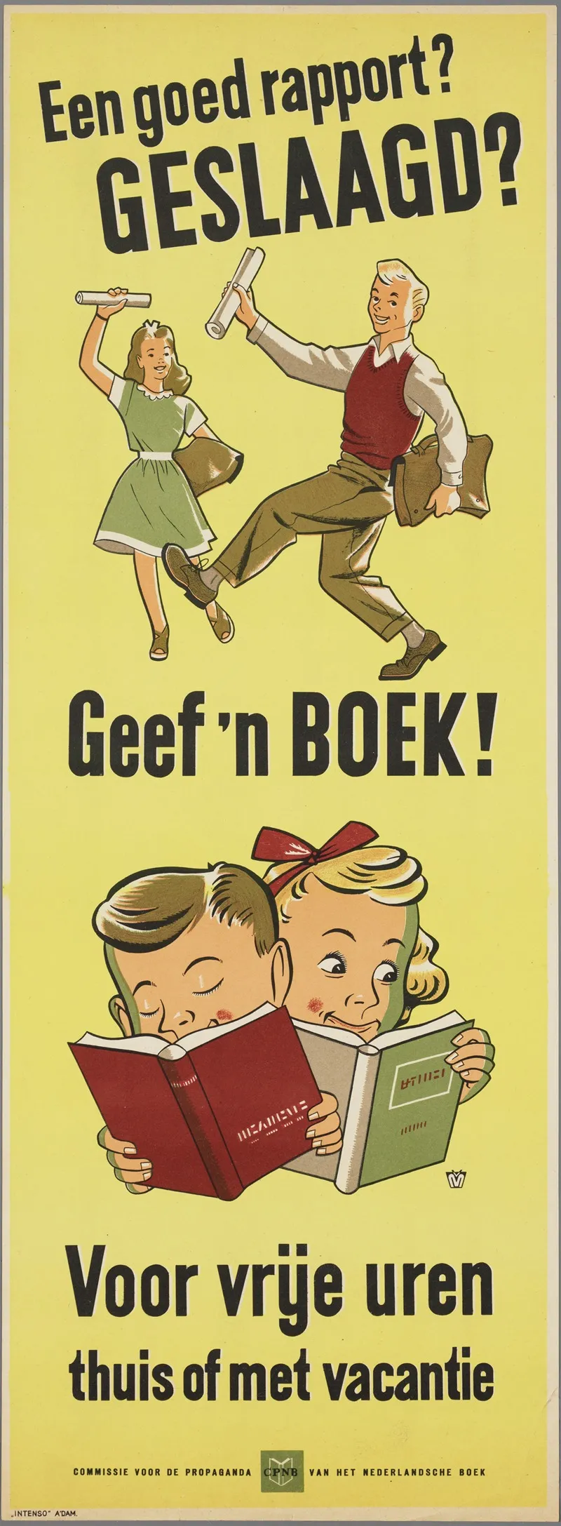 Een Goed Rapport Geslaagd Wall Art by Intenso - High-Resolution Digital Print