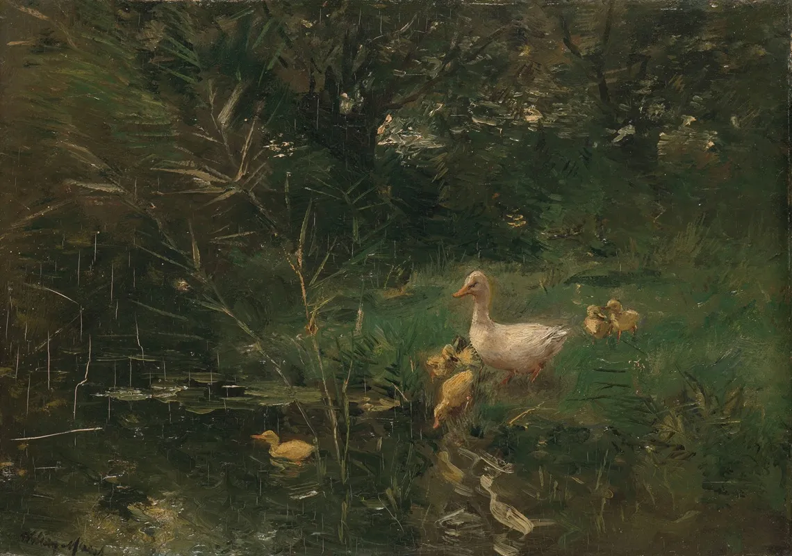 Eendjes Wall Art by Willem Maris - High-Resolution Digital Print