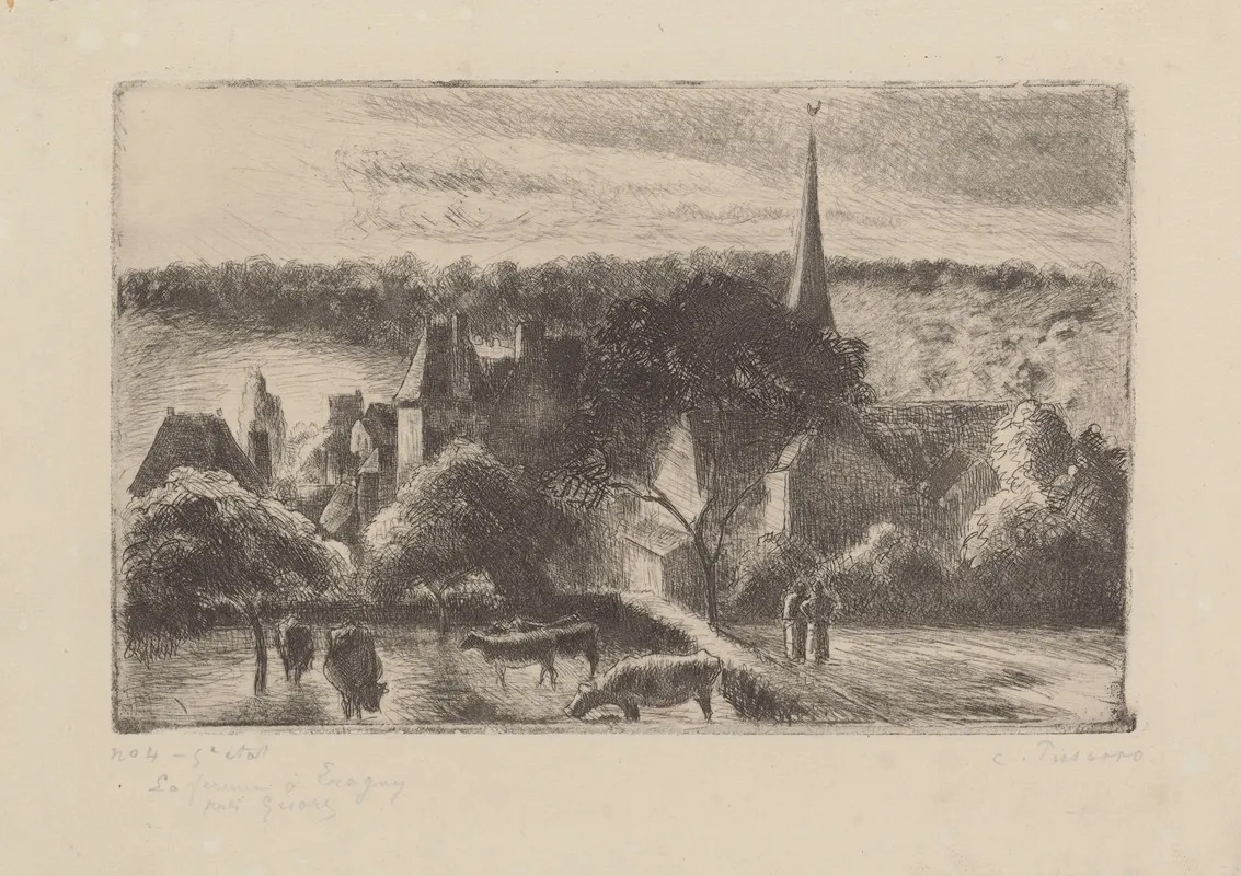Eglise Et Ferme Deragny 2