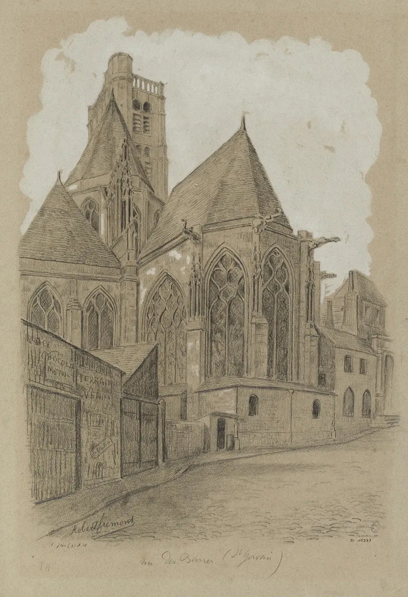 Eglise Saint Gervais Rue Des Barres 4eme Arrondissement