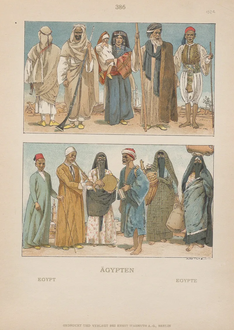 Egypt 2 Wall Art by Adolf Rosenberg - High-Resolution Digital Print