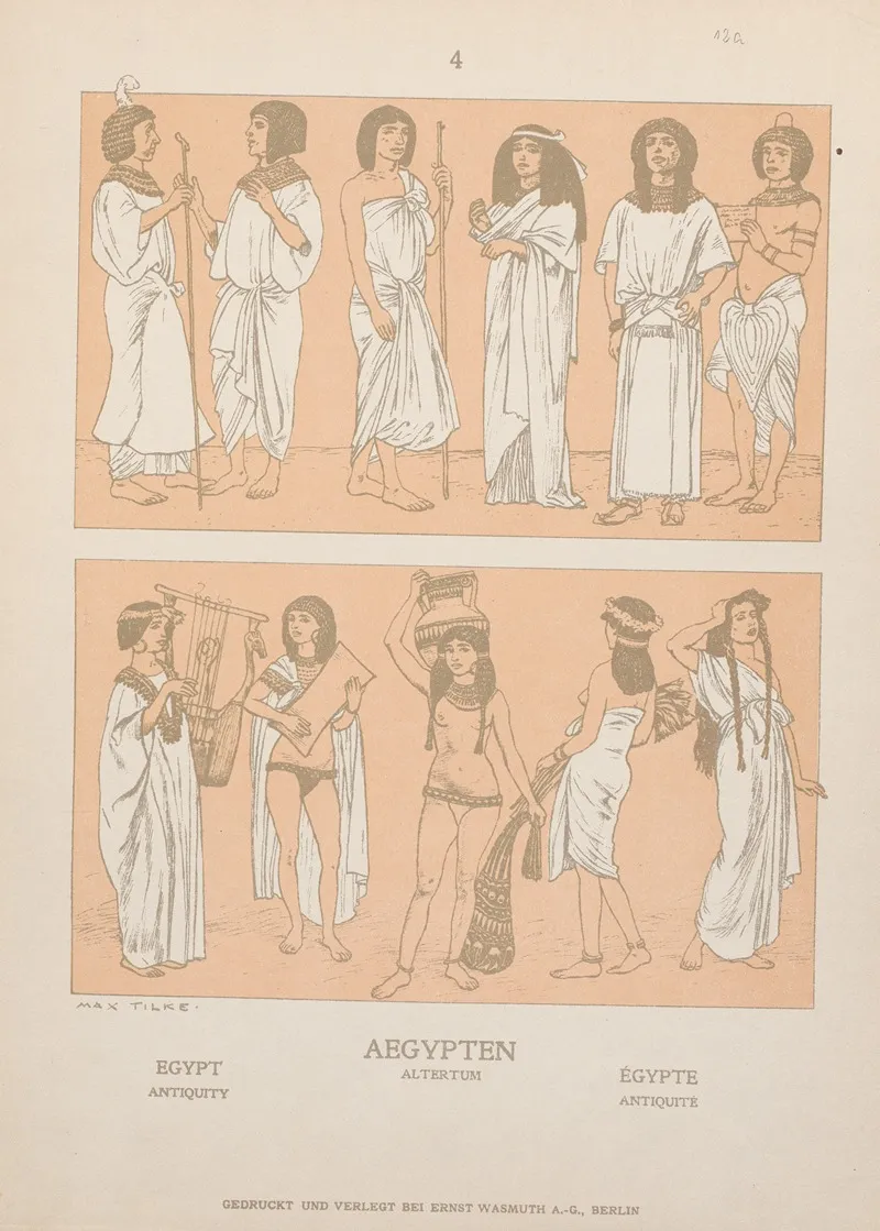 Egypt Antiquity 2 Wall Art by Adolf Rosenberg - High-Resolution Digital Print