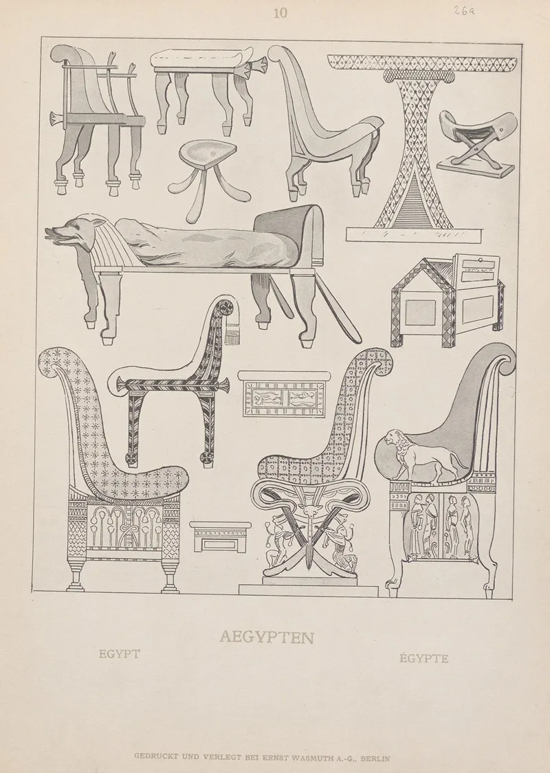 Egypt Wall Art by Adolf Rosenberg - High-Resolution Digital Print