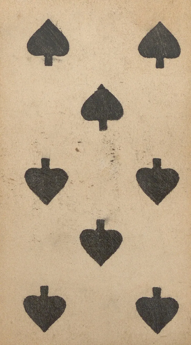 Eight Of Spades Wall Art by Carl Holdhaus - High-Resolution Digital Print