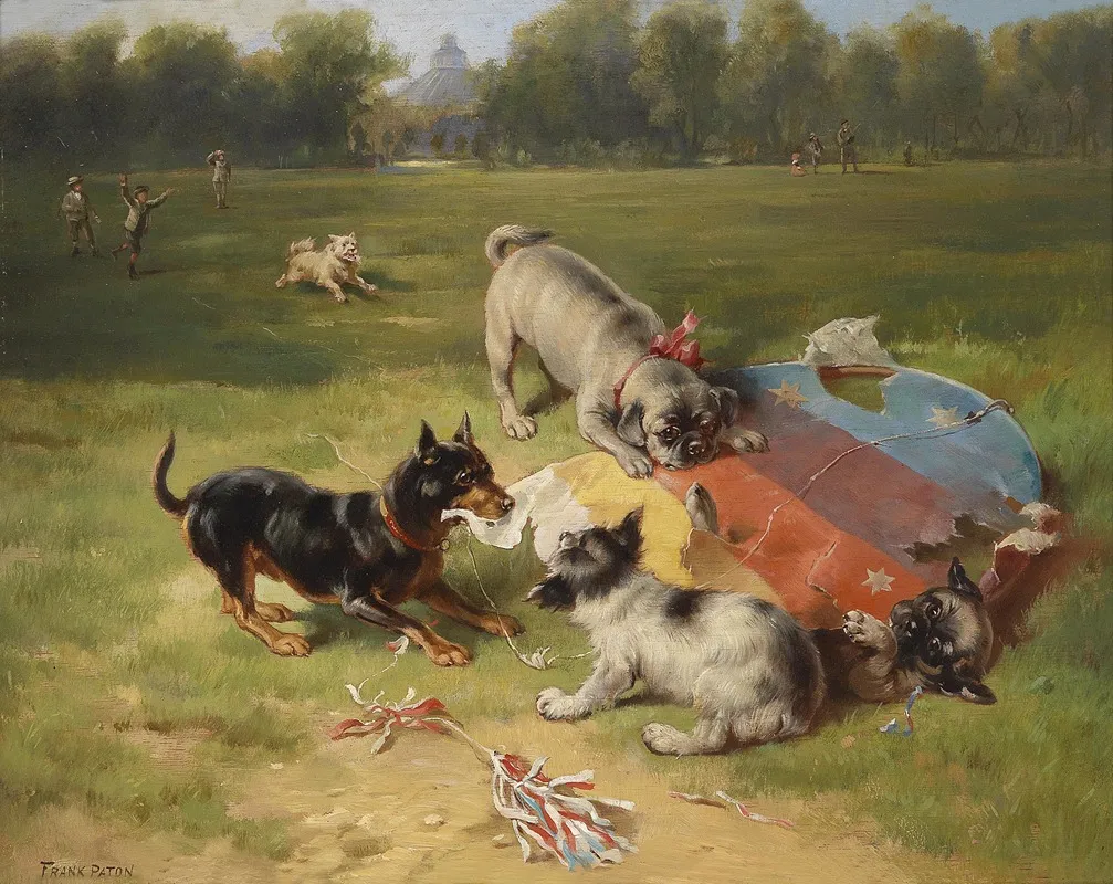 Ein Gefundenes Spielzeug Wall Art by Frank Paton - High-Resolution Digital Print