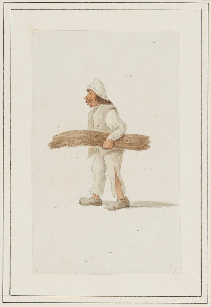 Ein Junger Geselle Des Bads Blumenstein Wall Art by Emanuel Jenner - High-Resolution Digital Print