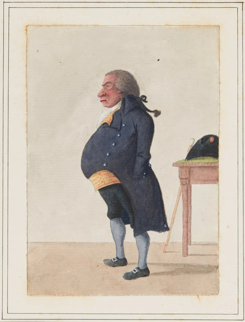Ein Kurgast Des Bads Blumenstein Wall Art by Emanuel Jenner - High-Resolution Digital Print