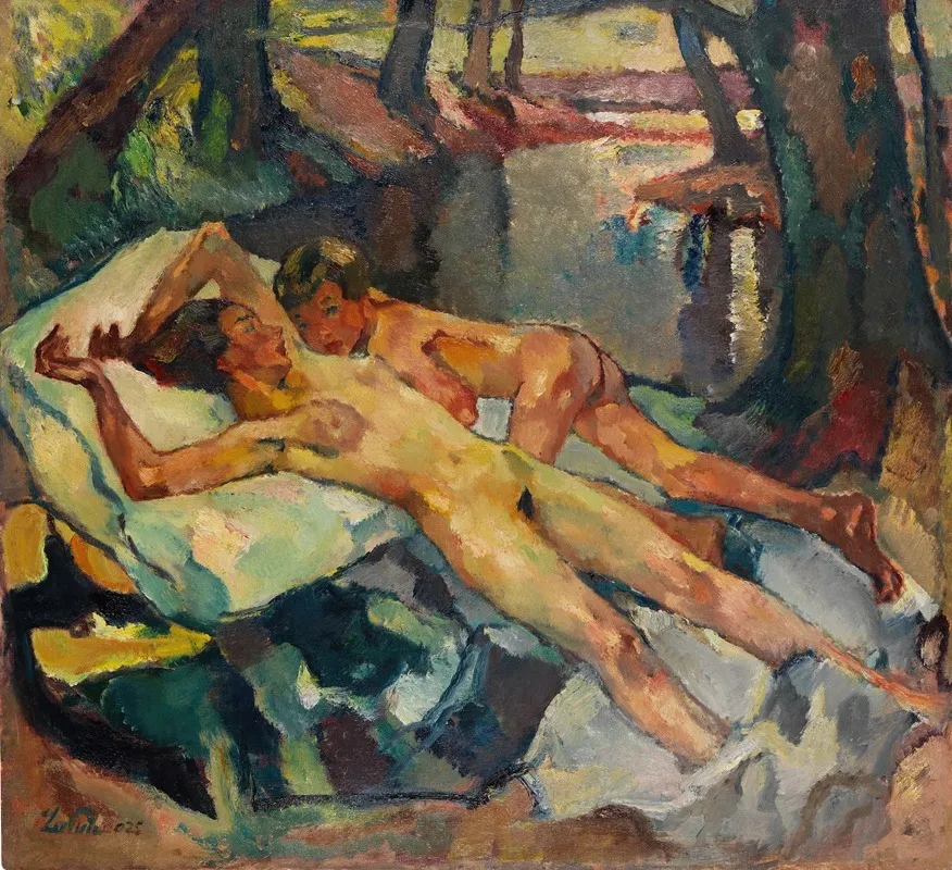 Ein Sommertag Wall Art by Leo Putz - High-Resolution Digital Print