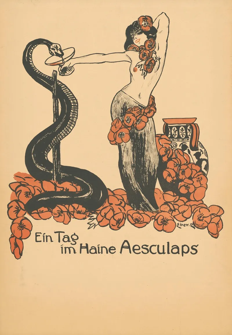 Ein Tag Im Haine Aesculaps Munchner Faschingsfest Wall Art by Elk Eber - High-Resolution Digital Print