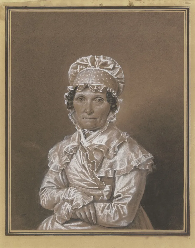 Eine Dame Mit Spitzenhaubchen Wall Art by Franz Krüger - High-Resolution Digital Print