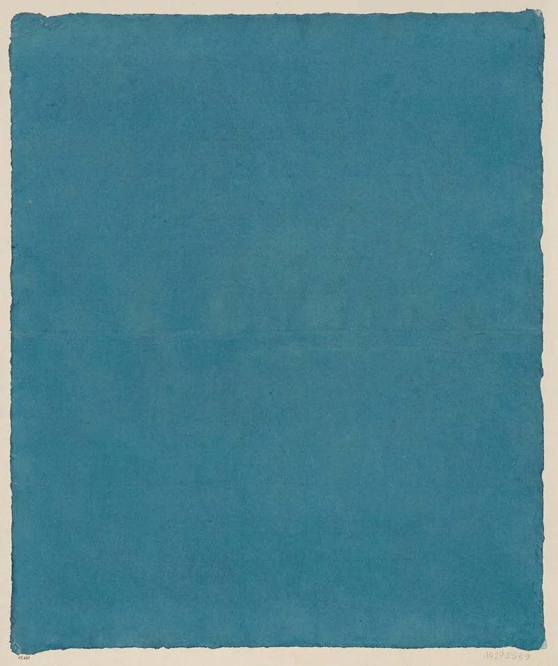 Einfarbig Gestrichenes Papier Buttenpapier Mit Wasserzeichen 2
