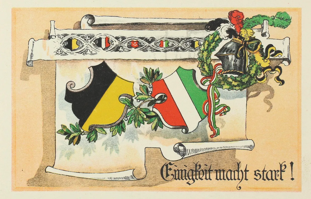 Einigkeit Macht Stark Wall Art by Wiener Rotophot-Gesellschaft, Blüh &amp; Co. - High-Resolution Digital Print